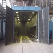 鄭州東成集團(tuán)訂購(gòu)噴砂房工作效果展示